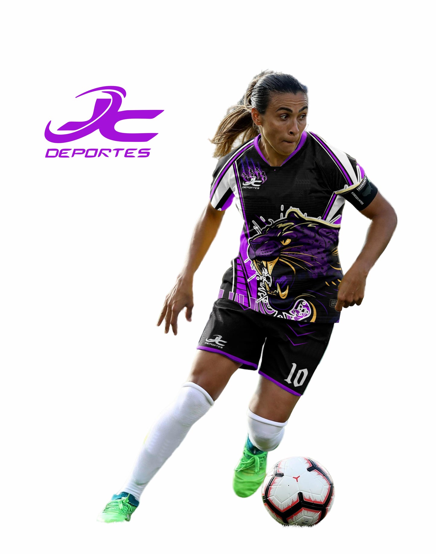 INDUMENTARIA FEMENINA DE FUTBOL